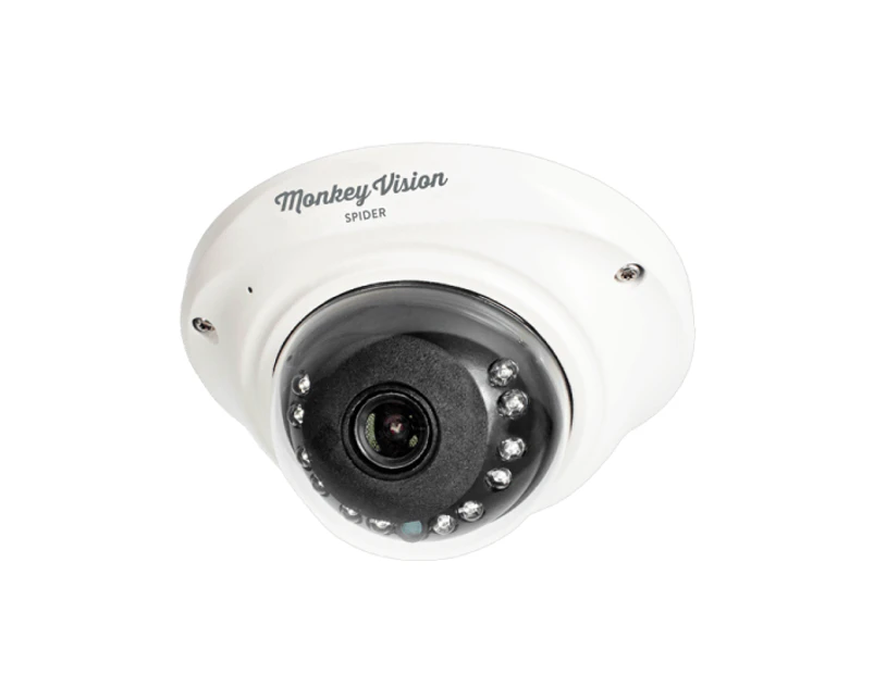 Monkey Vision Spider WiFi Security Camera with PoE - White