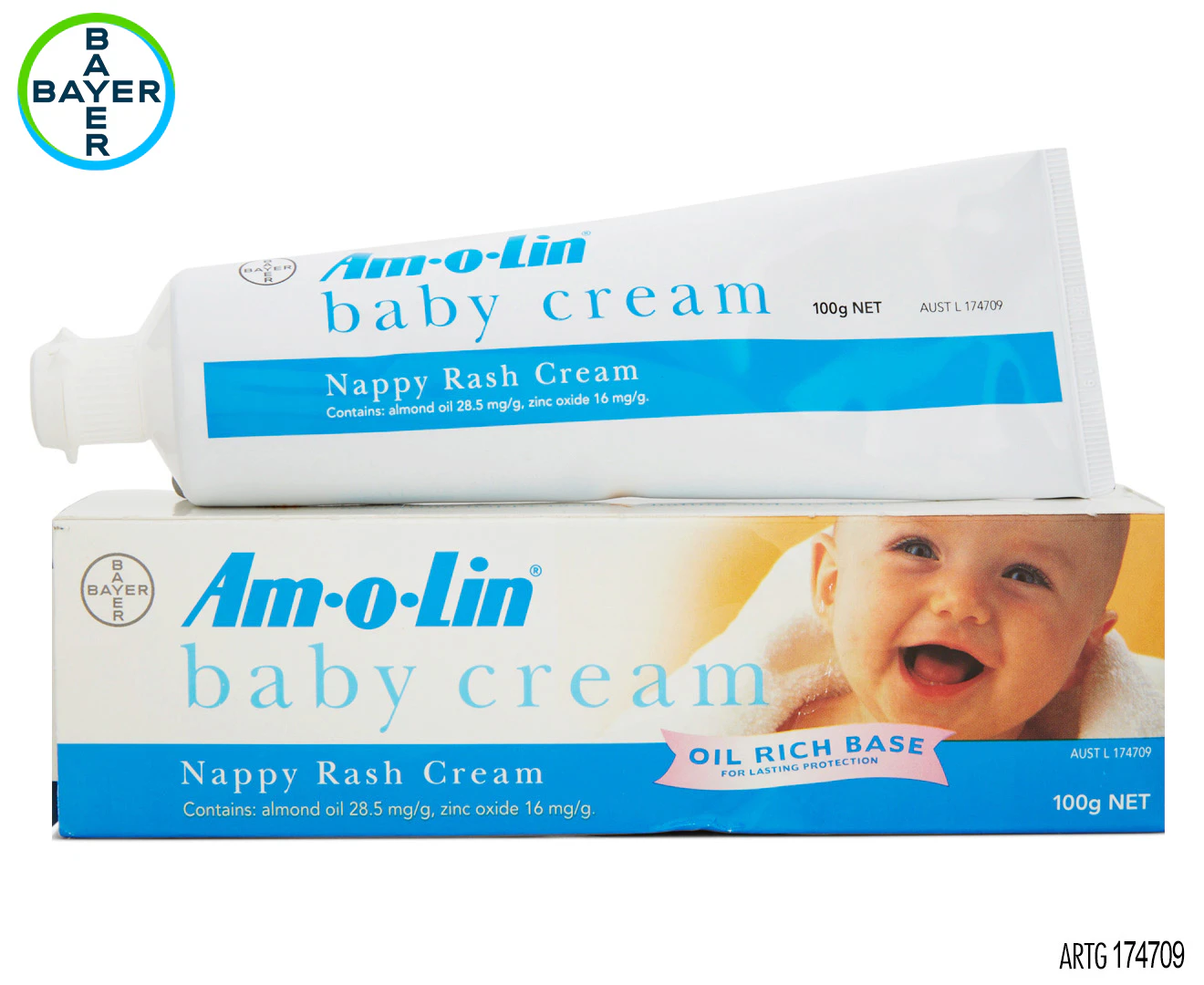 Amolin Baby Cream 100g