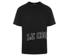 Le Coq Sportif Men's Collegiate Tee / T-Shirt / Tshirt - Black/White