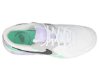 Nike Women's Air Max Excee Sneakers - White/Dark Smoke Grey/Green Glow/Lilac
