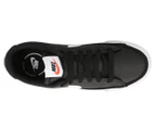 Nike Women's Court Legacy Sneakers - Black/White
