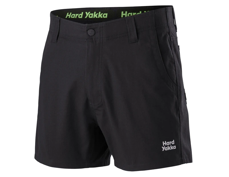 Hard Yakka Men's Raptor Shorts - Black