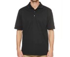 Nike Golf Men's Dri-FIT Textured Polo Shirt - Black