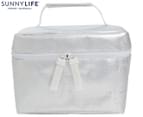 Sunnylife 7L Metallic Lunch Cooler Bag - Silver 1