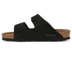 Birkenstock Unisex Arizona Soft Footbed Regular Fit Sandals - Black Suede 3