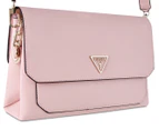 GUESS Ambrose Flap Shoulder Bag - Blush