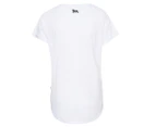 Lonsdale Women's Lyon Tee / T-Shirt / Tshirt - White Marle