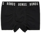 Bonds Youth Boys' Sport Seamless Trunks 2-Pack - Black