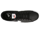 Nike Men's Court Legacy Leather Sneakers - Black/White/Gum