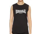 Lonsdale Women's Crescent Tank Top - Black