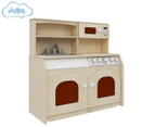 Jooyes 4-in-1 Kids' Role-Play Kitchen Unit - Natural/Multi