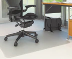 Marbig 134x114cm Large Hard Floor Chairmat - Clear
