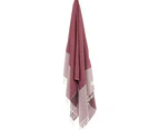 Turkish Towel, Beach Bath Towel, CottonAge Ocean Breeze Series, 420g, Burgundy
