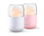 Essential Oil Diffuser and Humidifier with Auto-off Night Light - White