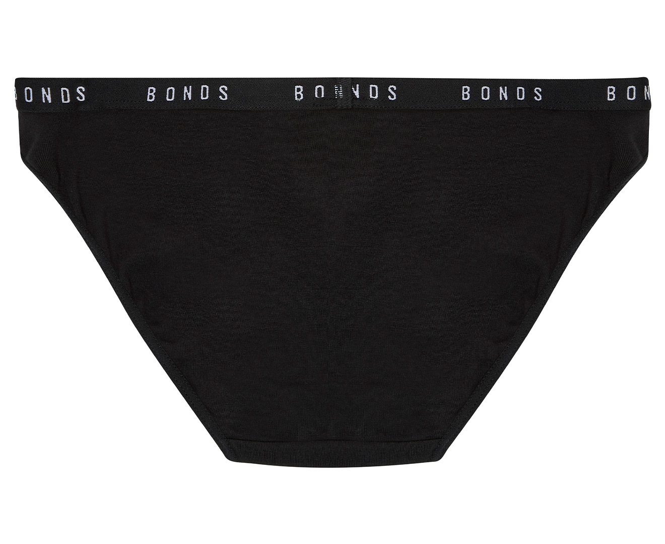 Bonds Youth Girls' Hipster Bikini Briefs 2-Pack - Black/White 
