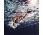 (34, Black) - Speedo Male Jammer Swimsuit - Endurance+ Polyester Solid