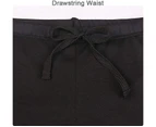 (Large, Black) - Baleaf Men's Durable Training Polyester Jammer Swimsuit