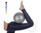 (Silver (23cm)) - Trideer Pilates Ball, Barre Ball, Mini Exercise Ball, 23cm Small Bender Ball, Pilates, Yoga, Core Training and Physical Therapy, Improves