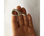 (1cm (#0)) - JingYi Fixed Eye Swivel Snap Hook Stainless Steel 316-4 Sizes From 1cm to7/8(#0 to #3)