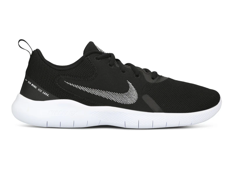 Nike Men's Flex Experience RN 10 Running Shoes - Black/White