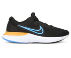 Nike Men's Renew Run 2 Running Shoes - Black/Coast/DK Smoke Grey
