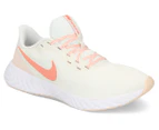 Nike Women's Revolution 5 Running Shoes - Summit White/Crimson Bliss
