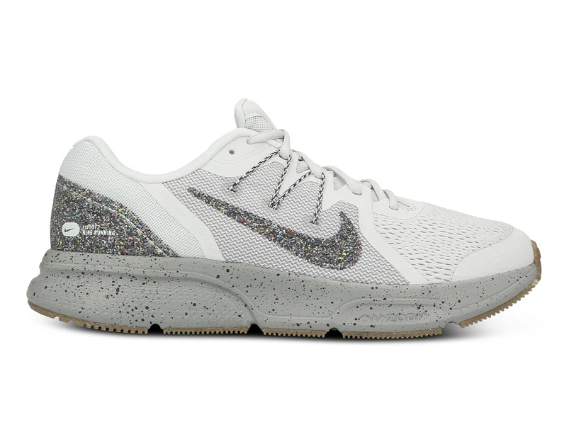 Nike Men's Zoom Span 3 PRM Running Shoes - Photon Dust/DK Smoke Grey