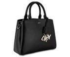 DKNY Paige Medium Satchel Bag - Black