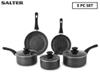 Salter 5-Piece Essentials Non Stick Induction Cookware Set