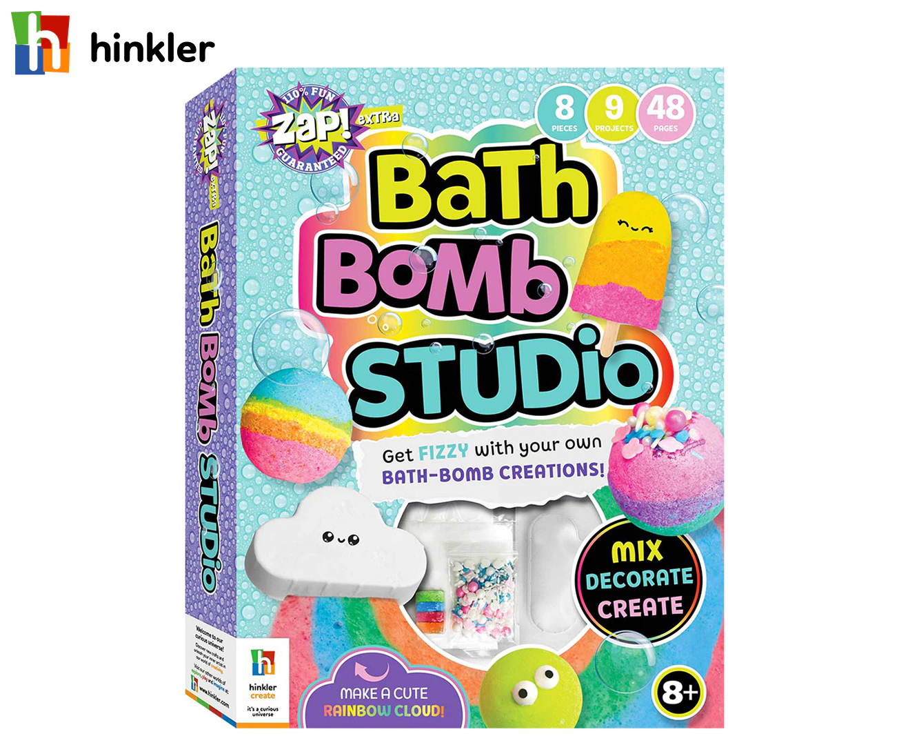 Zap! Extra Bath Bomb Studio Kids Art/Craft Kit Activity Hobby Project 8y+