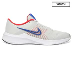 Nike Youth Boys' Downshifter 11 GS Running Shoes - Photon Dust/Game Royal
