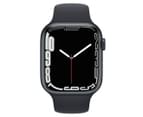 Apple Watch Series 7 (GPS + Cellular) 45mm Midnight Aluminium Case with Midnight Sport Band 2