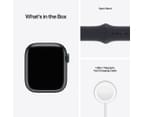 Apple Watch Series 7 (GPS) 41mm Midnight Aluminium Case with Midnight Sport Band 9