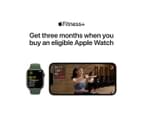 Apple Watch Series 7 (GPS + Cellular) 45mm Graphite Stainless Steel Case with Abyss Blue Sport Band 10