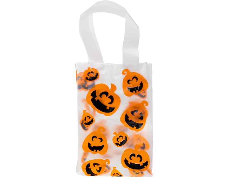 Pack of 6 Pumpkin Trick or Treat Halloween Party Bags
