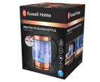 Russell Hobbs 1.7L Brooklyn Glass Kettle - Black RHK172