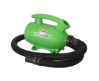 XPOWER B-55 1000 Watt 2-in-1 Home Pet Dryer and Vacuum - Green