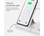 4 in 1 Wireless 10W Charging Station for Apple devices - White (AU Stock)