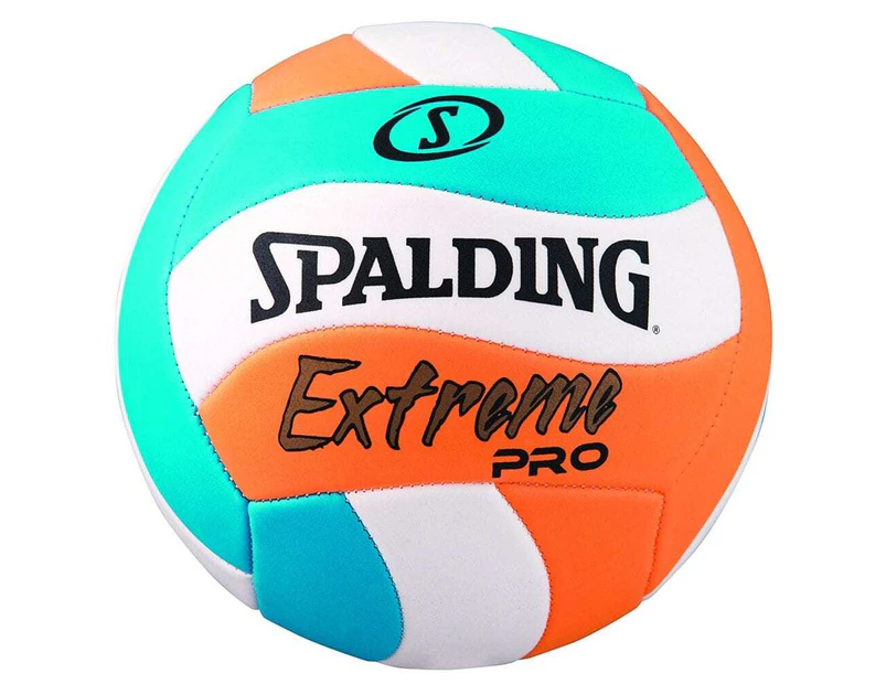 Spalding Extreme Pro Beach Volleyball Blue/Orange - Orange/Blue/White