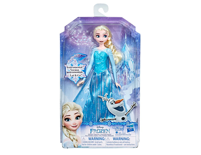 Disney Frozen Shimmer 'n Sing Elsa Fashion Doll