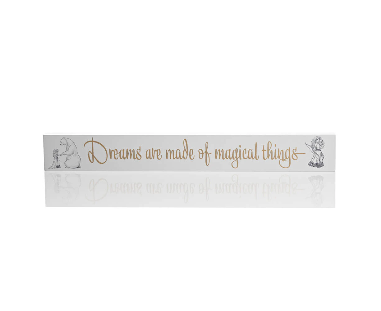 Disney Gifts - Disney Collectible Desk Plaque: Merida - MDF - Decoration