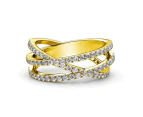 Soulmate Ring Embellished with Swarovski crystals