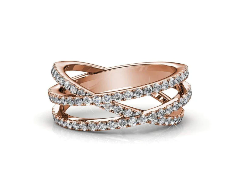 Soulmate Ring Embellished with Swarovski crystals
