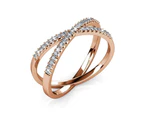 Synergy Ring Embellished with Swarovski crystals