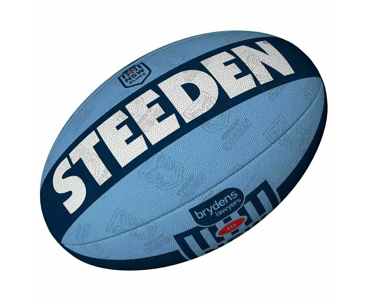 NSW Blues State Of Origin NRL Football Steeden Supporter Ball Size 11" inch Footy