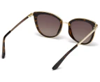 GUESS Women's GU7491 Cat-Eye Sunglasses - Dark Havana/Brown