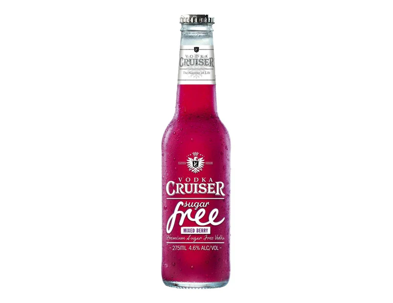 Vodka Cruiser Sugar Free Mixed Berry (10X275ML)