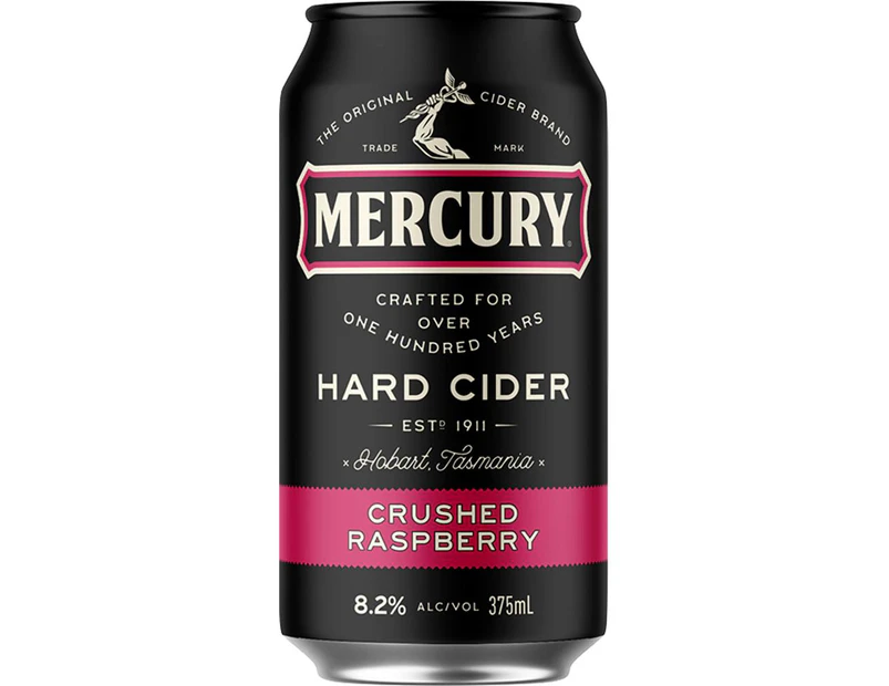 Mercury Hard Cider Crushed Raspberry (10X375ML)