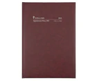 Debden Appointment - 2022  Calendar Year Diary - A4 2 Days to Page - Burgundy : Calendar Year Diary - Product Code - 240.P78-22