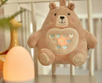 Tommee Tippee Gro Friend Bennie The Bear Rechargeable Light & Sound Sleep Aid Toy